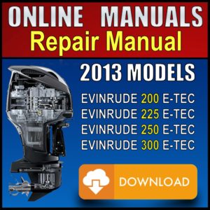 2013 Evinrude ETEC 200 225 250 300 Service Manual Pdf