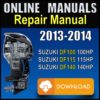 2013 2014 Suzuki 100hp 115hp 140hp Service Manual Pdf