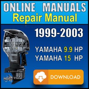 Yamaha 9.9 15 hp Service Manual 1997 1998 1999 2000 2001 2002 2003