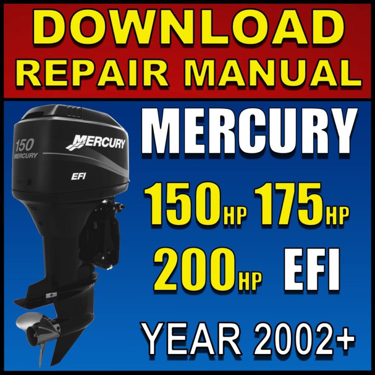 Download 2010-2014 Mercury 115 125 Optimax, 115 Pro XS Repair Manual