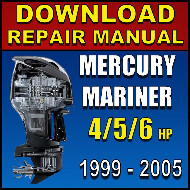 Download 2004-2006 Mercury 75 90 115 OptiMax Repair Manual