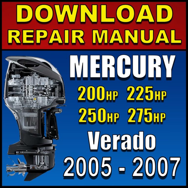 Download 2002-2005 Mercury 40 50 60 EFI 4-Stroke Repair Manual